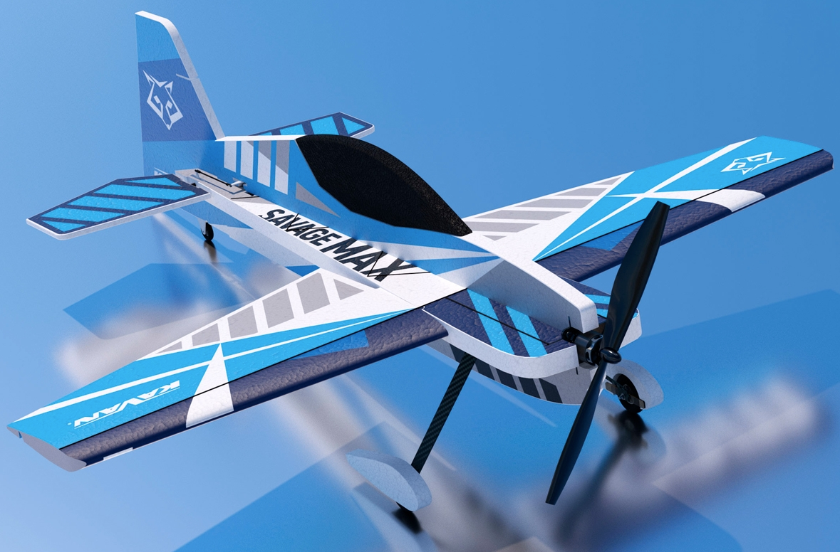 Savage Max V2 Bleu 1080mm Kavan Voltige